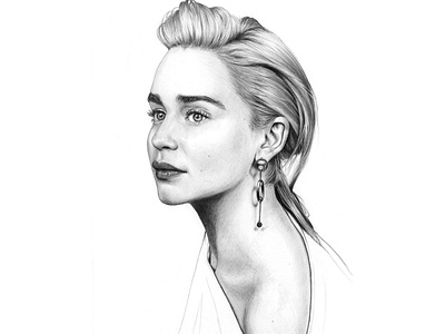 Emilia Clarke Drawing