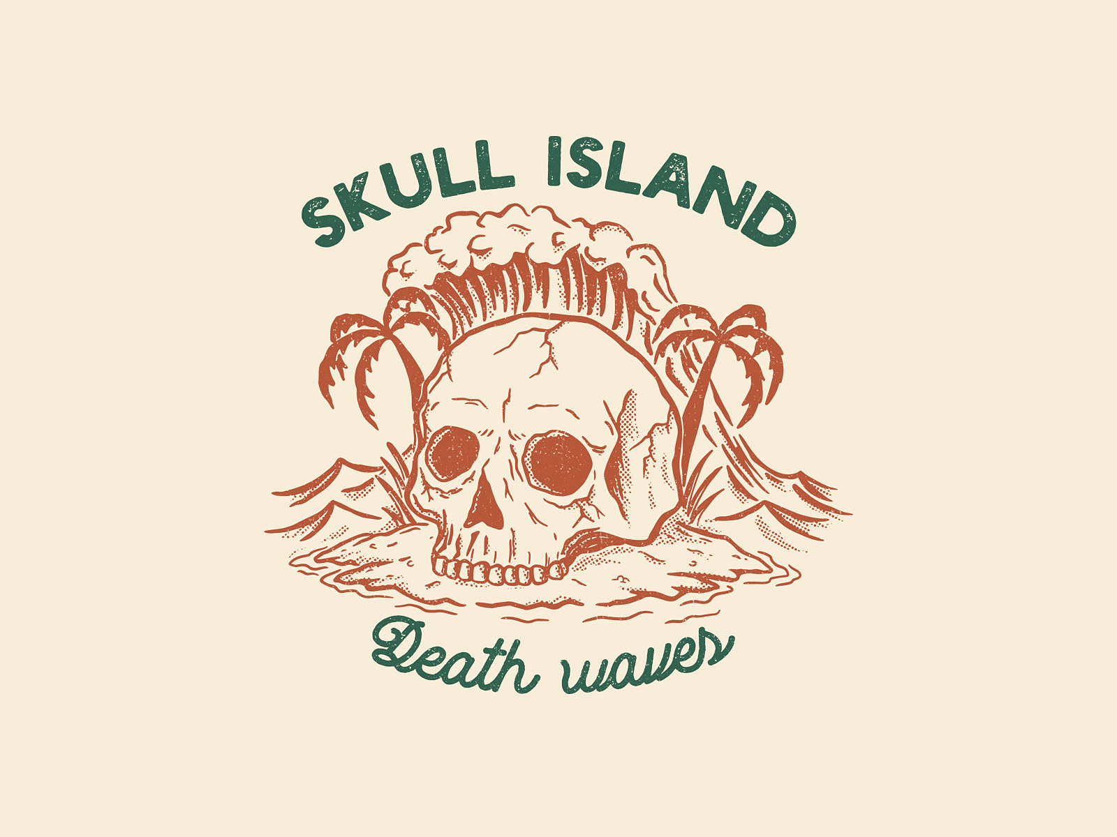 Skull Island by Anette Sommerseth on Dribbble