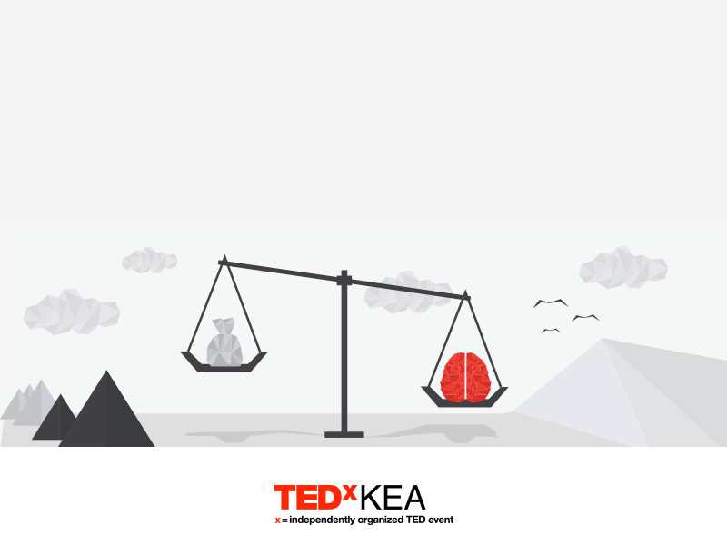 TEDxKEA article Illustrations flat graphic design illustration low polygon polygon design ted tedx tedxkea