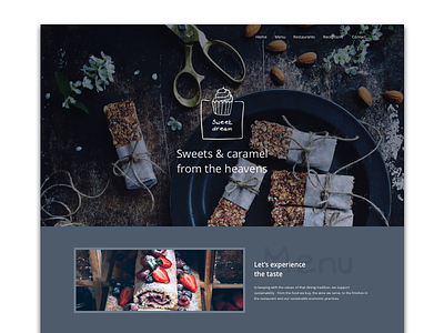 #15 - UI of the day download food freebies restaurant site sketch template ui web design website