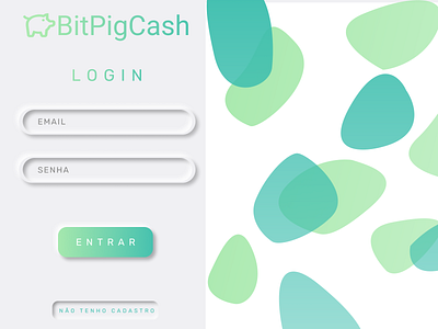 Neumorphism Login cash login neumorphism web