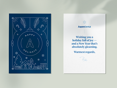 Happy Holiday - Christmas card design