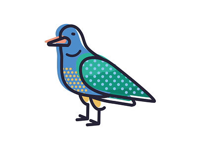 Mr. Pigeon adobe illustrator character design illustration nyc pigeon vector vector art