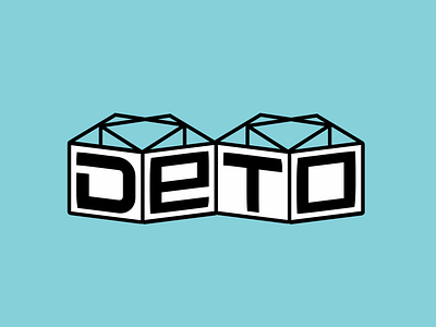 DeTo Logo 2 branding delivery service design illustration line art logo love vector