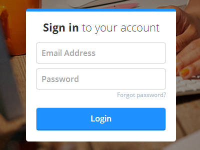 Login Box