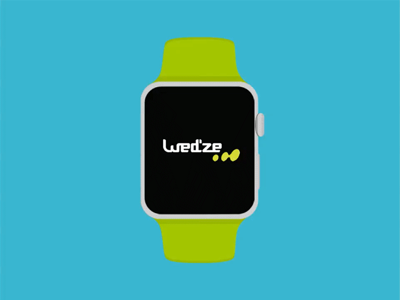[GIF] Apple Watch - Wed'ze 1