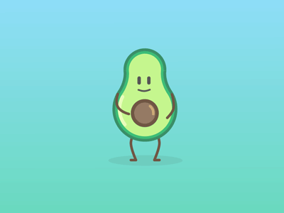 Guakka dribble animation avocado ball basket buddy character cute dribble gif green guakka json lottie wink