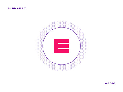 Training : Alphabet E 36days 36daysoftype 36daysoftypee branding branding concept color pallet colors concept design letter e