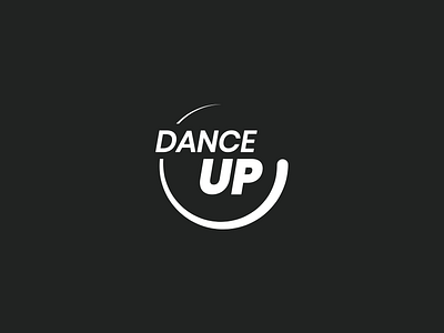 DANCE UP - Dancing school logo branding dancing logo logotype movement progression school up visual identity