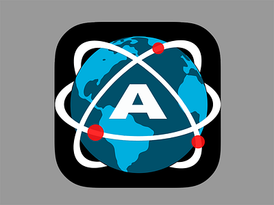 Atomic Web browser Icon for iOS 7 app icon flat ios 7 iphone