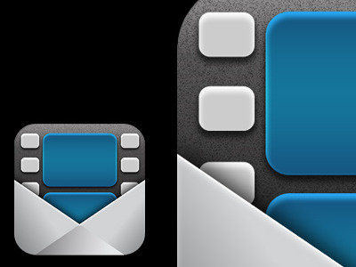 VideoMail App Icon—iOS app dougit design icon ios