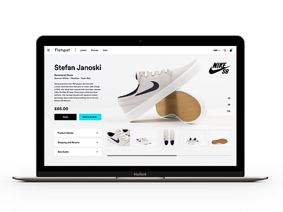 Flatspot / NikeSB (UI Concept) concept design nike nikesb ui