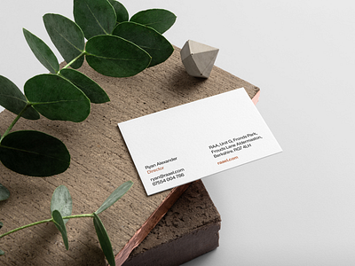 RAA business card