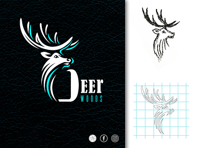 Deer Woods logo