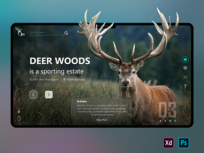 Deer Woods ui