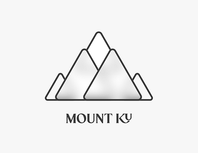 Mount KU Logo Design branding creative design graphic design illustration logo