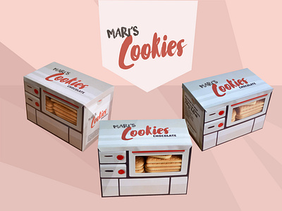 Mari's cookies packaging