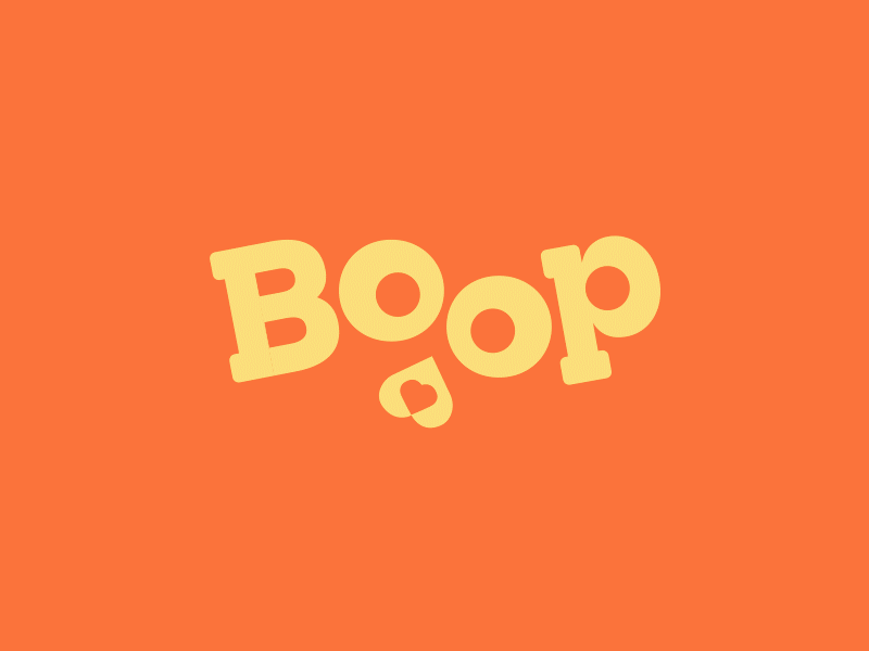 boop logo animation