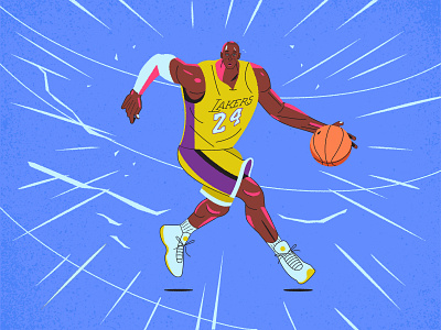 Kobe Bryant by Kavoz on Dribbble