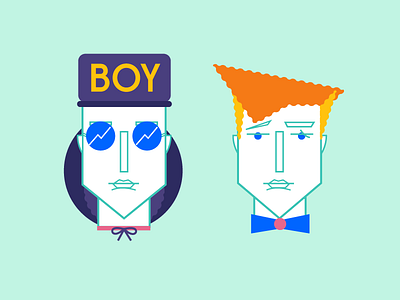 Pet Shop Boys 80s illustration