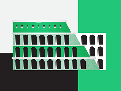 Rome colossem illustration italy rome