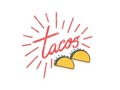 Taco Tuesday illustration mexico tacos