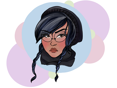 Rainbow Six Siege Dokkaebi Fanart design icon illustration