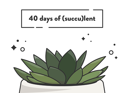 (succu)lent design flat design illustration illustrator plant plant illustration succulent vector