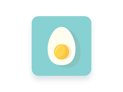 a good egg app app icon appicon appicons branding daily 100 challenge dailyui design egg flat design illustration illustrator logo vector webdesign