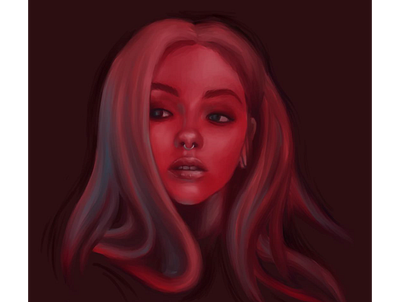 Girl Portrait illustration portrait