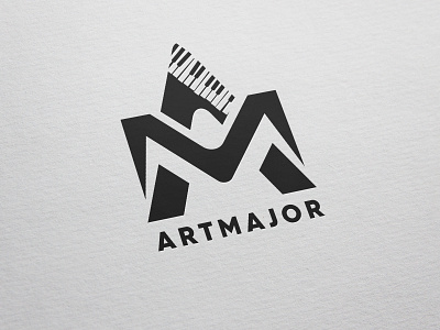 Artmajor logo branding design logo logo design typography vector