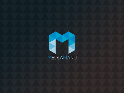 Mediamanu logo design branding design logo logodesign typography vector