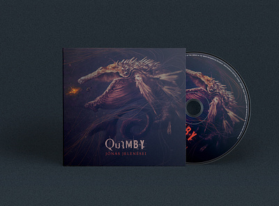 Quimby - Jónás jelenései LP album cover album album art album cover cover art illustraion illustration art music art packaging design quimby