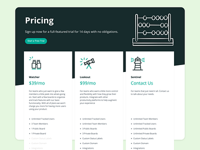 Pricing Tiers