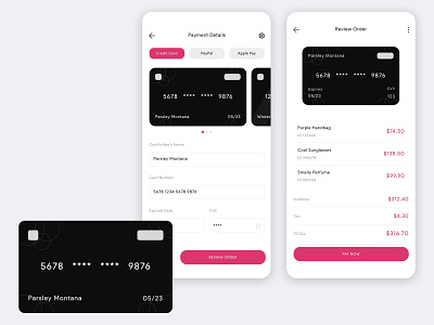 002 - Daily UI - Credit Card Checkout