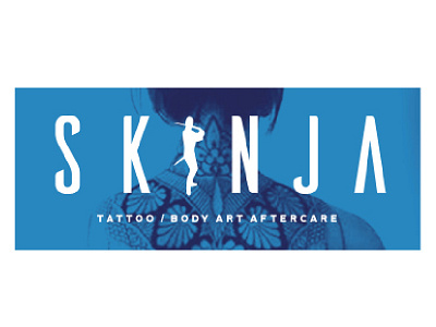 Skinja Strikes Again body art logo ninja tattoo
