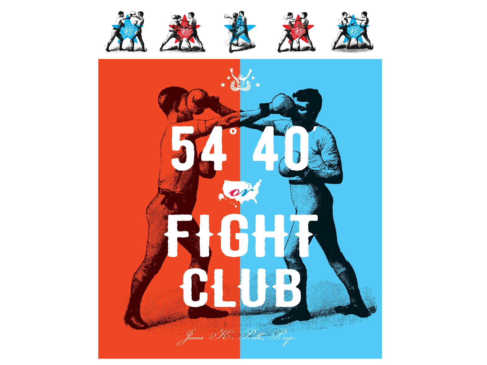 54 40 Or Fight Club By Tom Schmidt On Dribbble