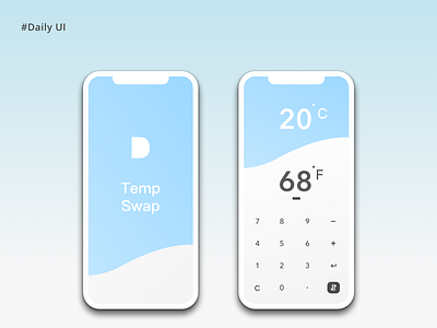 Daily UI_#4_Calculator app daily ui challenge design icon illustration ui