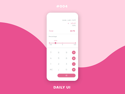 Daily UI #004 app dailyui design ui ux
