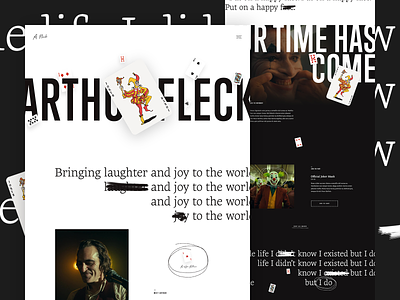 Put on a happy face design ecommerce grid mocktober parallax photoshop typography ui web web design