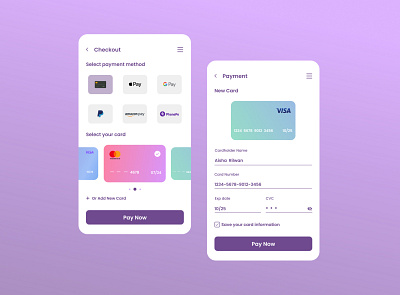 Credit Card Checkout Page dailyui design figma graphicdesign ui uidesigm