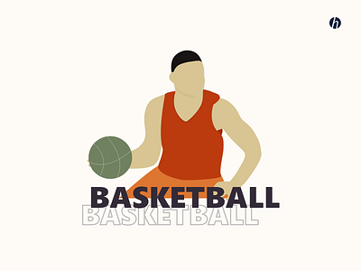 Sports - Basketball Players basketball design dribble man