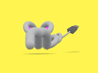 mouse mouse 3d animation illustration