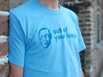 Out of your league apparell blue history league shirt t-shirt tshirt woodrow wilson