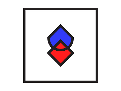 Complimentary Shield abstract complimentary glyph icon icon design illustrator logo logomark shield