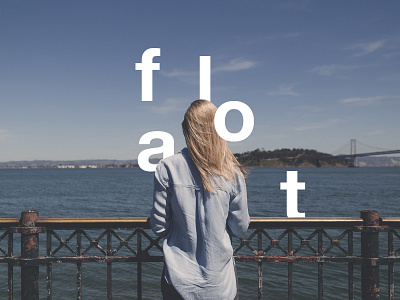 float depth experimental float helvetica type type and image typography