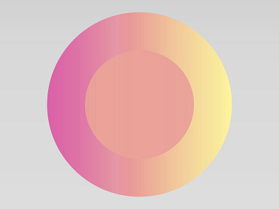 circle circle circles color color study gradient orange pink