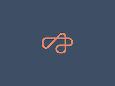 color and shape abstract bezier curves glyph logo logotype shape symbol