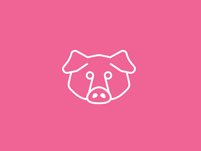 pig animal cute hog pig pig cartoon vector