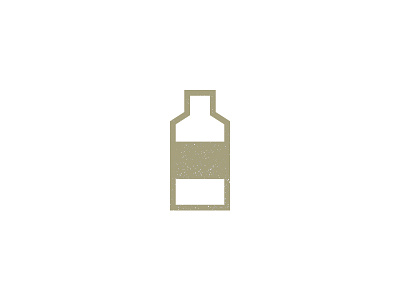 bottle alcohol bottle bourbon illustration thick strokes vector